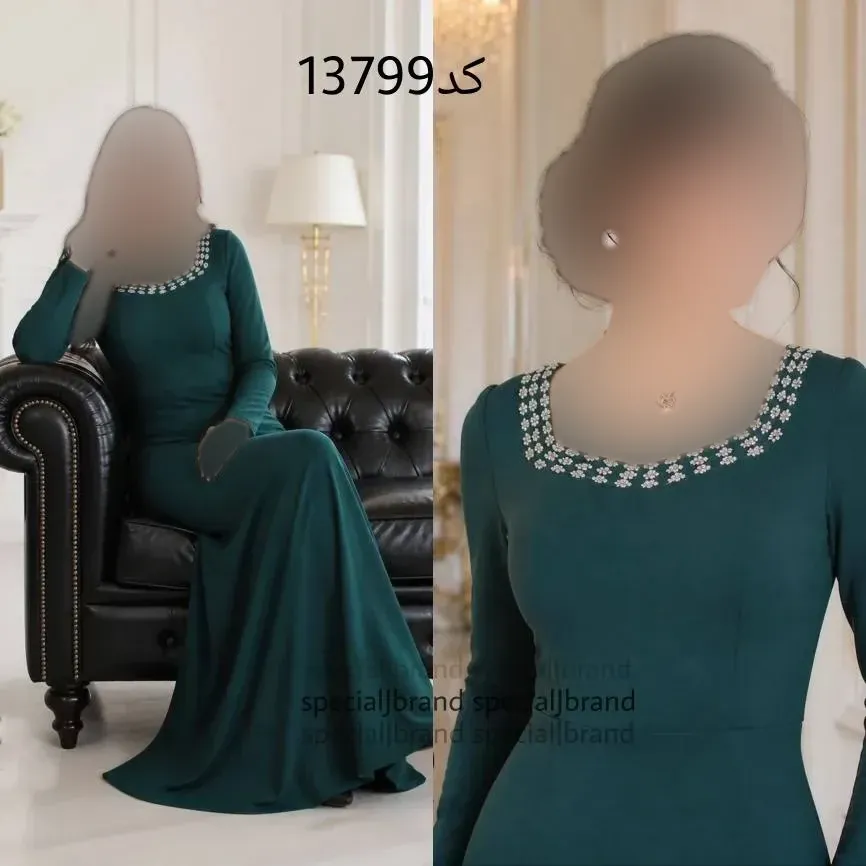 پیراهن ماکسی مجلسی زنانه مدل فرنیا جنس دالقیچ سنگدوزی شده با زیپ