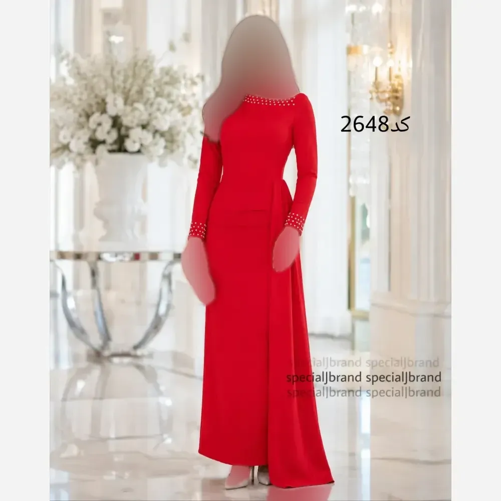 پیراهن ماکسی مجلسی زنانه مدل رزا جنس دالقیچ قد 160 زیپدار سایز 42 تا 54