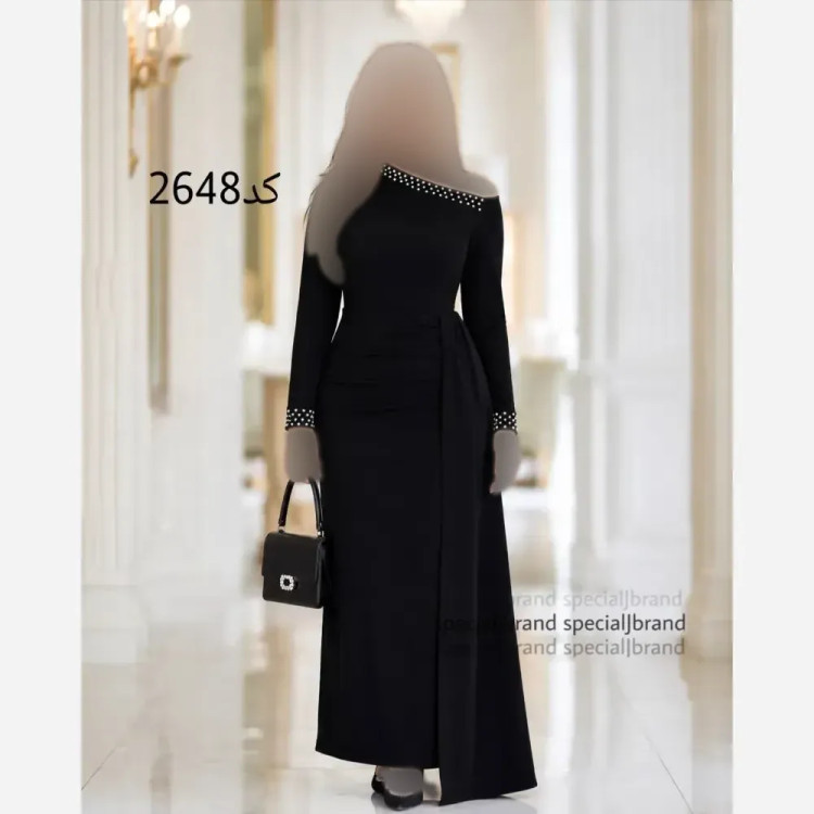 پیراهن ماکسی مجلسی زنانه مدل رزا جنس دالقیچ قد 160 زیپدار سایز 42 تا 54