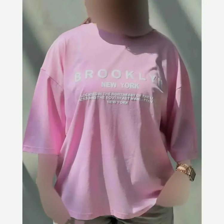 تیشرت باکسی زنانه طرح style is جنس سوپر پنبه فری سایز