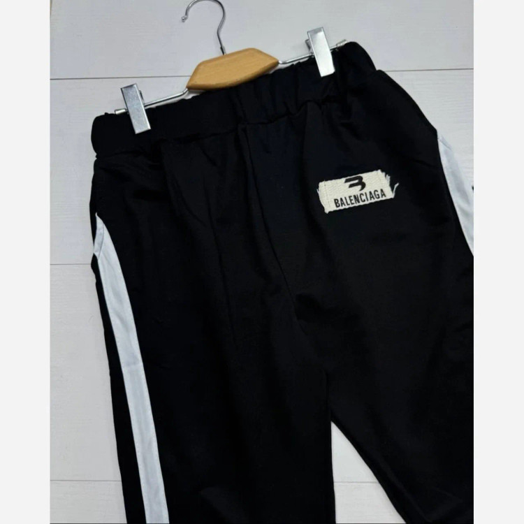 ست تیشرت و شلوارک مردانه Balenciaga جنس پنبه گلکسی سایز L تا 3XL