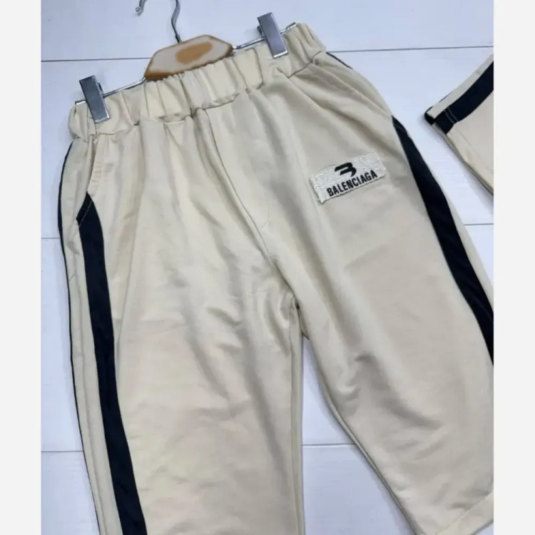 ست تیشرت و شلوارک مردانه Balenciaga جنس پنبه گلکسی