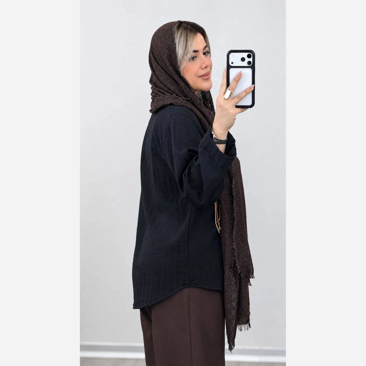 مانتو عروسکی دخترانه طرح خرگوش جنس شانتون صوفیا فری سایز 36 تا 46