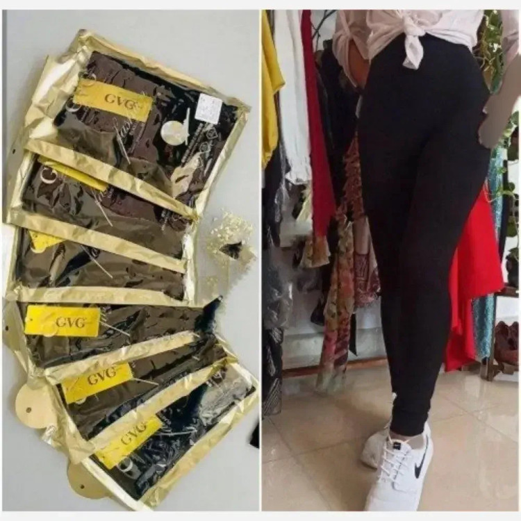 لگ زنانه مرطوب مشکی فری سایز 38 تا 46 قد 95 تمام کش و ضد حساسیت