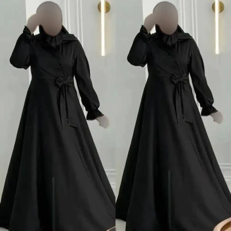 پیراهن زنانه مدل ریرا جنس الیزه پرچین فری سایز 38 تا 48