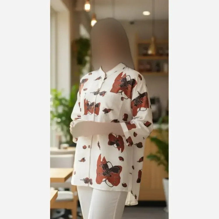 شومیز زنانه بوگاتی ایتالیایی فری سایز مناسب سایز 38 تا 48