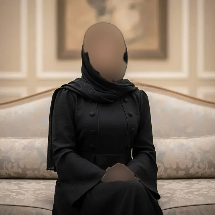 پیراهن زنانه مدل تامیلا جنس صوفیا رنگ مشکی سایز بزرگ 46 تا 60