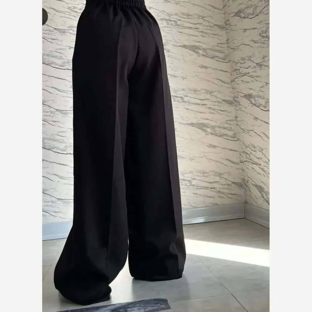 شلوار بگ زنانه پارچه مازراتی قد 100 سایز 42 تا 48