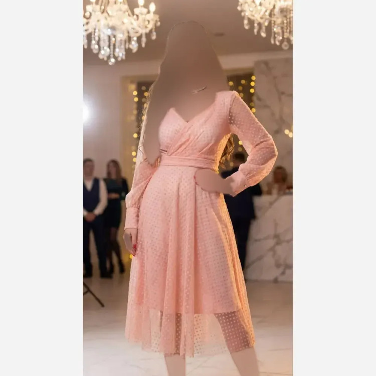 پیراهن زنانه مدل ایسلا جنس فلوک مخمل برجسته قد 120 سایز 42 تا 52