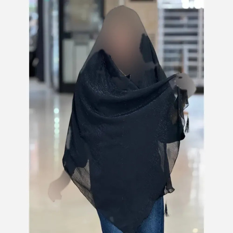 شال الماس جنس کوپرا درجه یک ابعاد 170 در 75 سانتی متر