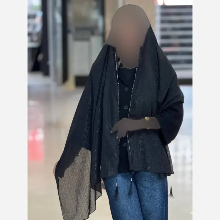 شال الماس جنس کوپرا درجه یک ابعاد 170 در 75 سانتیمتر