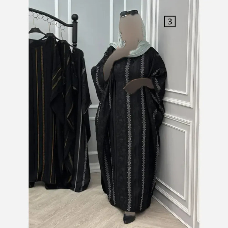عبای زنانه مدل ژاله جنس ژاکارد درجه یک فری سایز