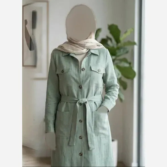 مانتو زنانه سه دکمه پشت جنس صوفیا درجه یک در 4 رنگ متنوع سایز 1 و 2