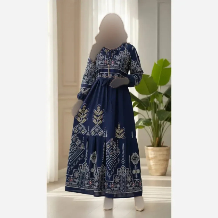 پیراهن ساحلی زنانه مدل کایرو جنس بوگاتی فری سایز 36 تا 46