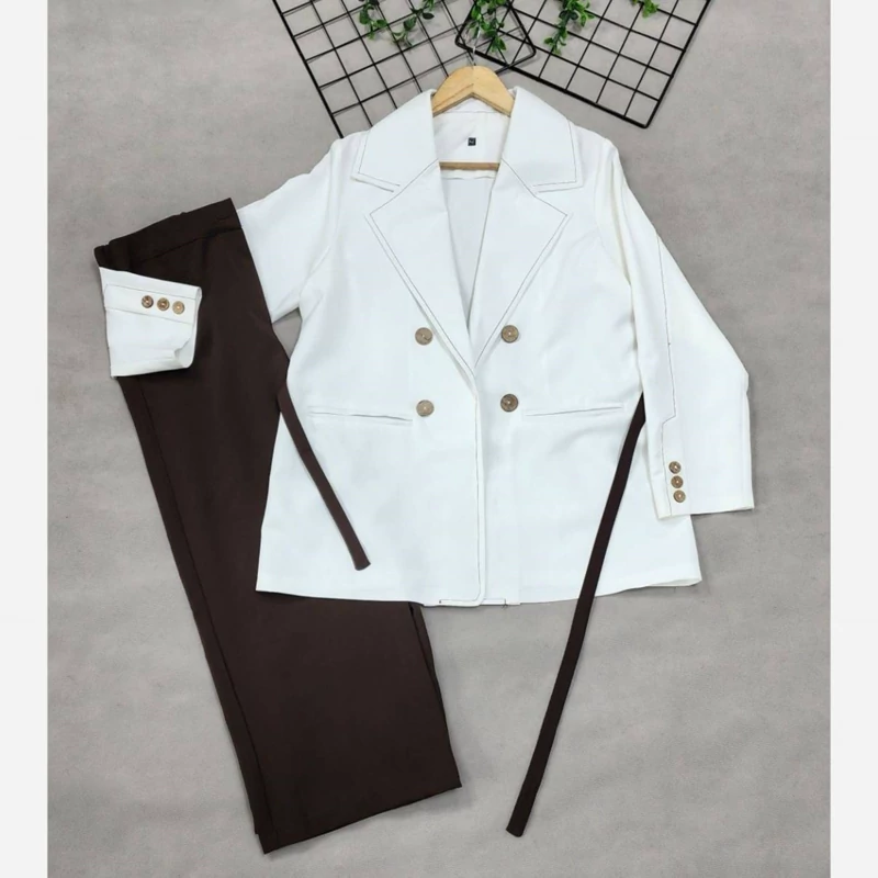 کت و شلوار زنانه مجلسی مازراتی نخ توئیست مدل پناه آناشاپینگ