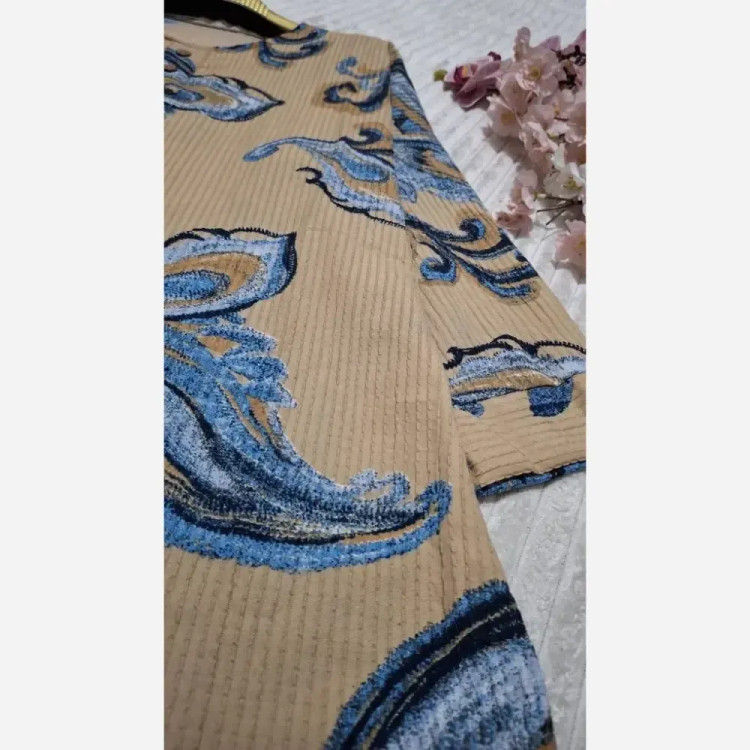 شومیز مانتویی سنتی دکمه چوبی جنس ینزی پنبه درجه یک فری سایز