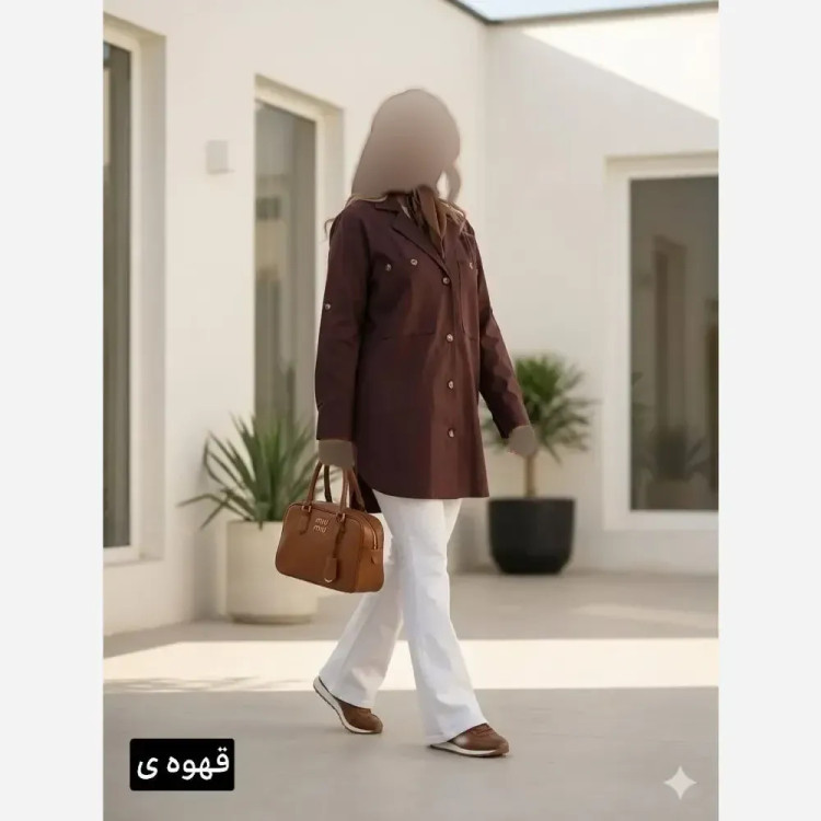 شومیز زنانه مدل آریسا جنس لینن درجه یک سایز 38 تا 50