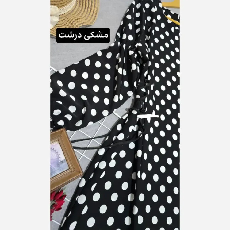پیراهن بلند زنانه مدل الناز جنس الیزه فری سایز تا 46 تمام کلوش بنددار
