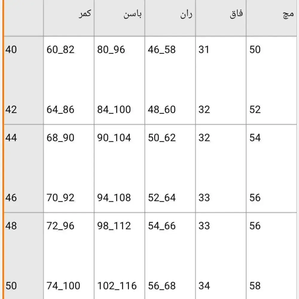 شلوار کتان دمپا دکمه خور زنانه جنس کتان کش اعلا قد 102