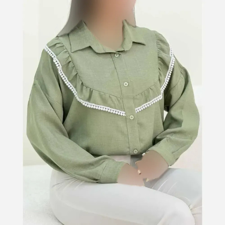 شومیز زنانه پفکی طرح خرس تدی فری سایز مناسب تا 46