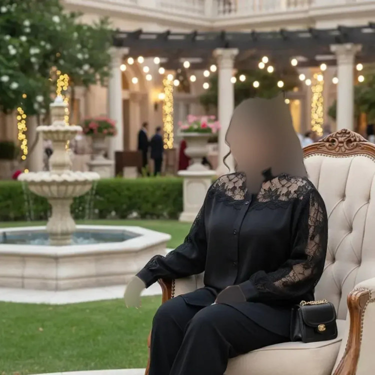 شومیز زنانه مدل شیفته جنس کرپ الیزه رنگ مشکی سایز 38 تا 60