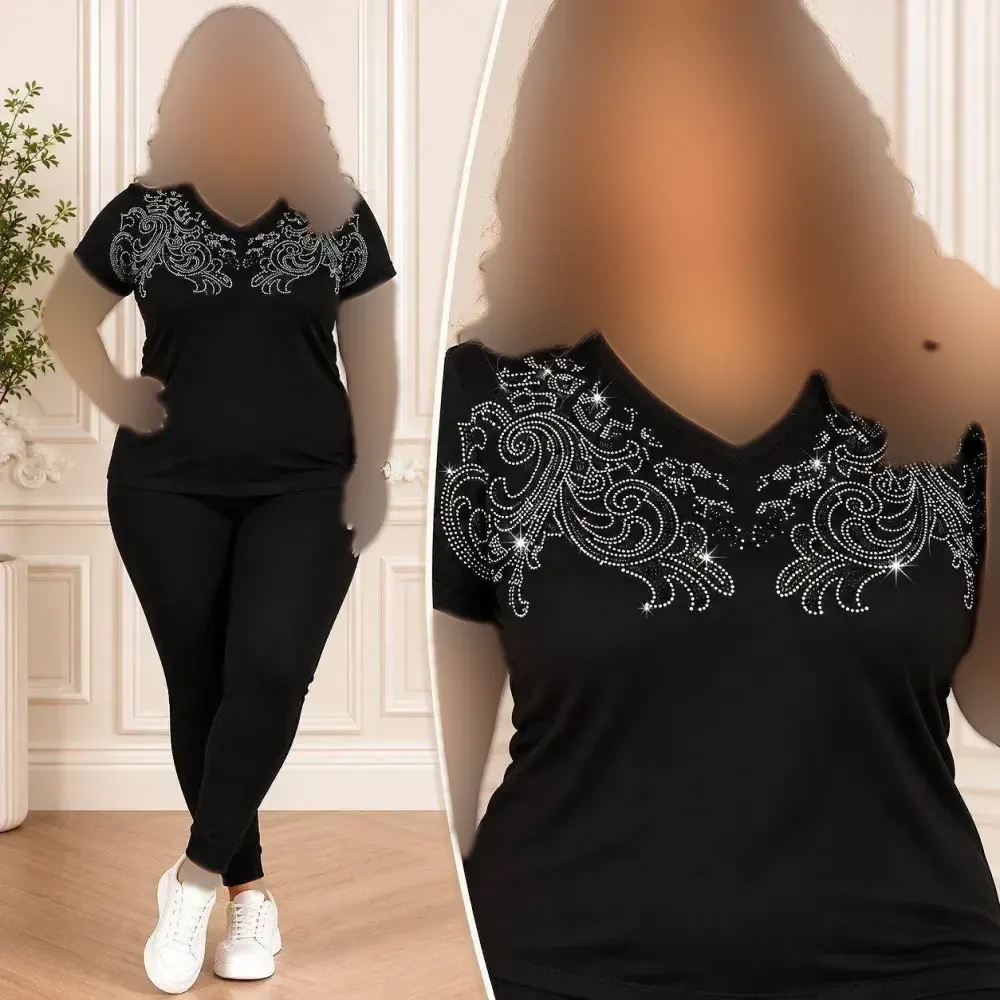شومیز زنانه آستین کوتاه مدل دلبر جنس ویسکوز درجه یک فری سایز رنگ مشکی