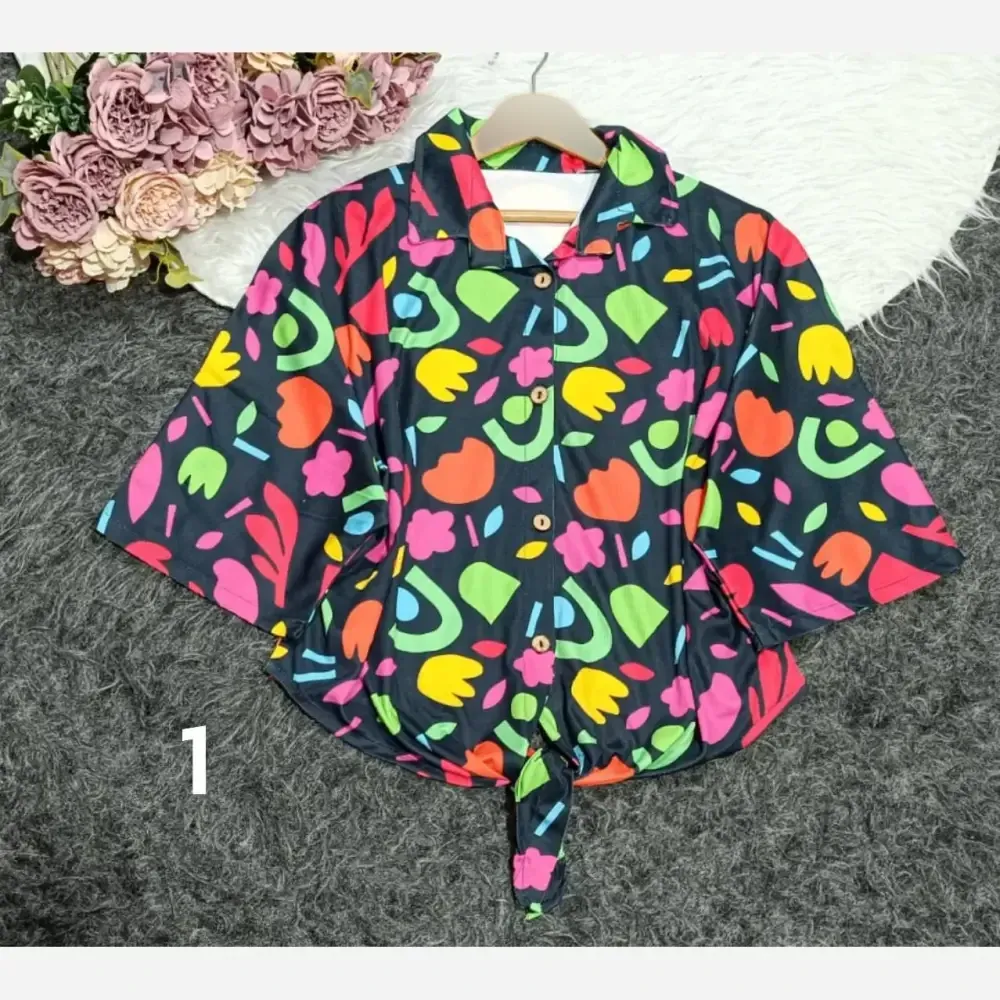 شومیز گره ای زنانه جنس رویال میله ای فری سایز 38 تا 46