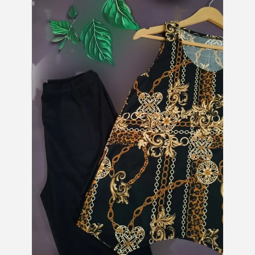 ست تاپ و شلوارک زنانه مدل ستاره جنس فلامنت درجه یک