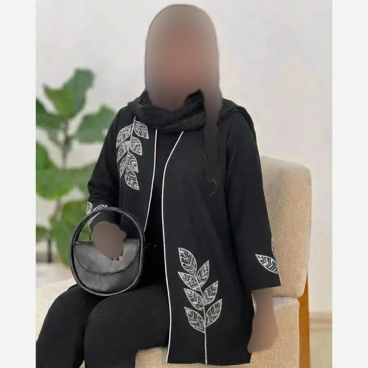 شومیز زنانه مدل غزاله جنس پرشین مشکی فری سایز 36 تا 46