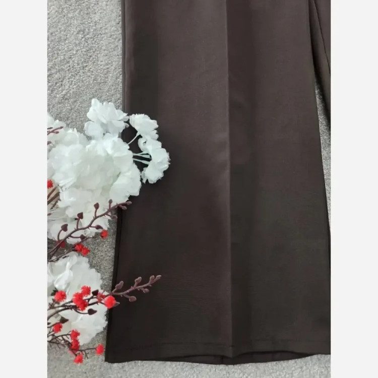 شلوار بگ زنانه پارچه مازراتی 330 گرم اعلا سایز 38 تا 52