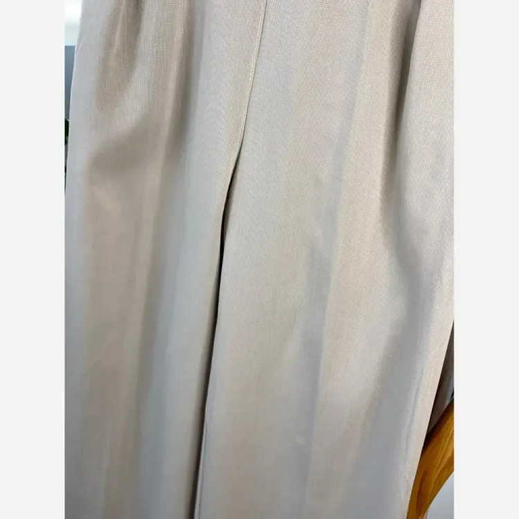 شلوار بگ زنانه جنس تنسل میله ای خنک و سبک در 4 رنگ متنوع سایز 44 تا 50