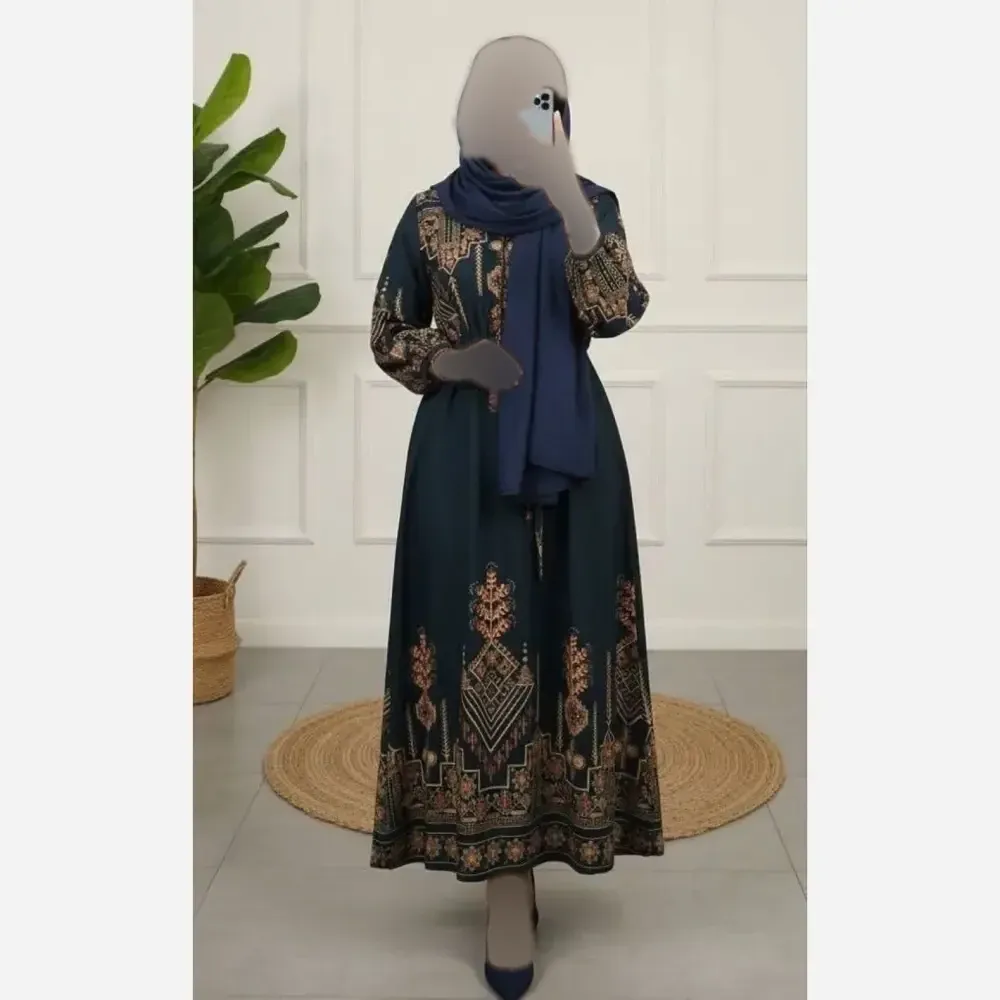 پیراهن ساحلی زنانه مدل بوگاتی فری سایز 38 تا 48 با بند تنظیم کمر