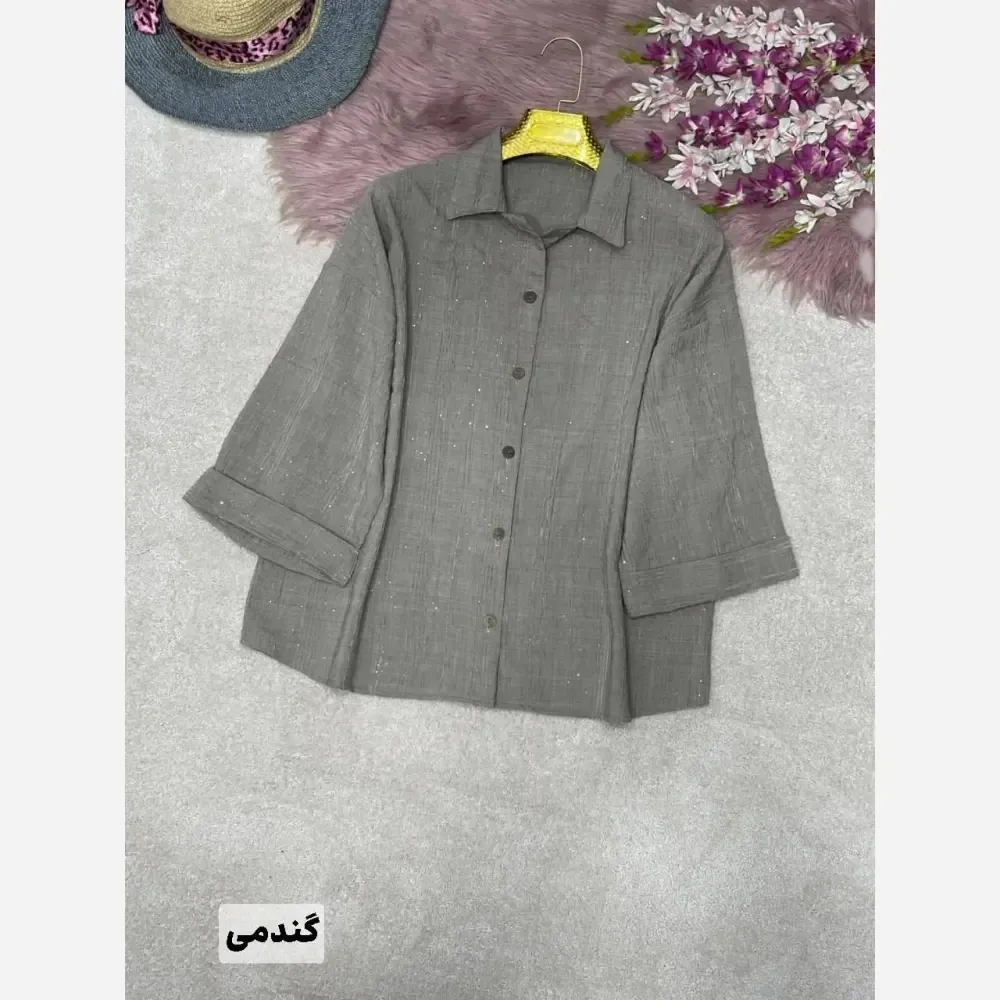 پانچ کیمونو مدل ساغر جنس شانتون شاین فری سایز 38 تا 46