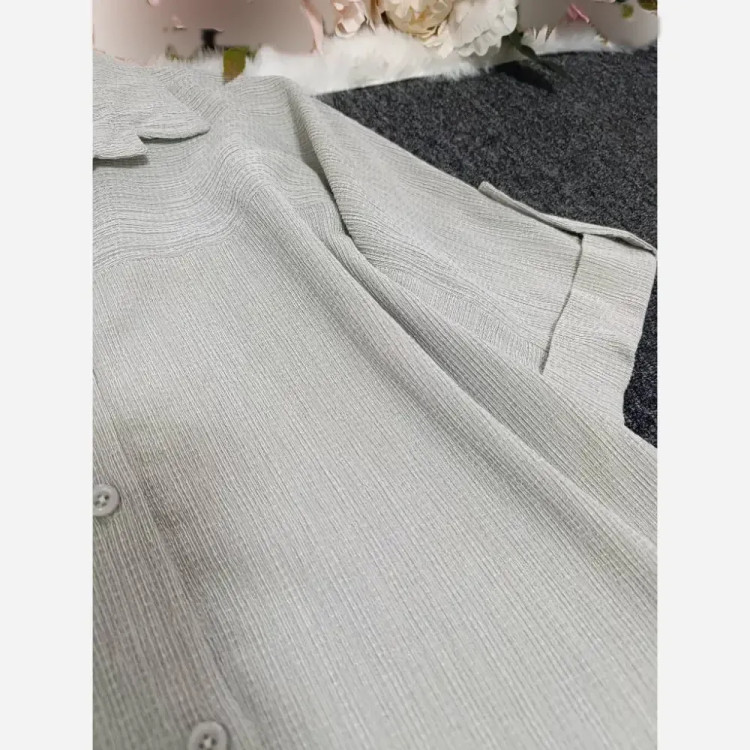 مانتو زنانه مدل ساناز جنس حصیری درجه یک فری سایز