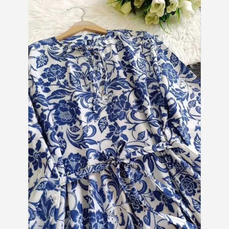 پیراهن ساحلی زنانه جنس بوگاتی گرم بالا فری سایز تنخور آزاد و شیک