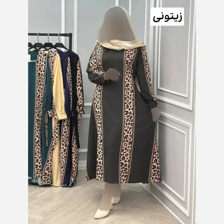 پیراهن ساحلی زنانه مدل افسون جنس بوگاتی فری سایز تا 48