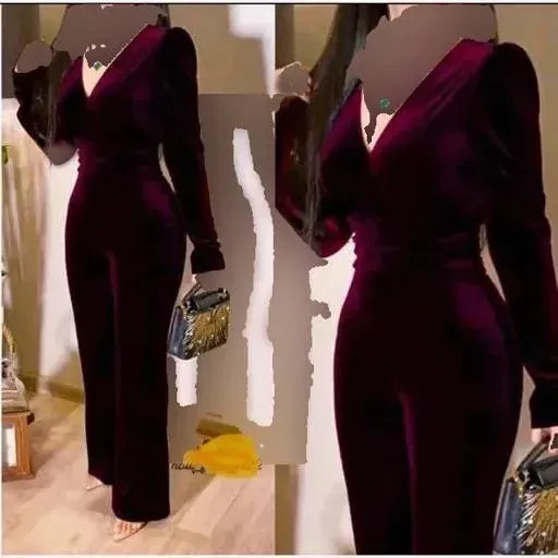 سرهمی زنانه مدل ارکیده جنس مخمل کره ای رنگ سبز