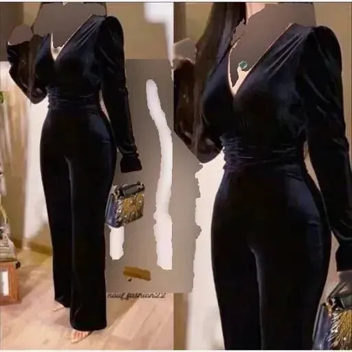 سرهمی زنانه مدل ارکیده جنس مخمل کره ای رنگ سبز