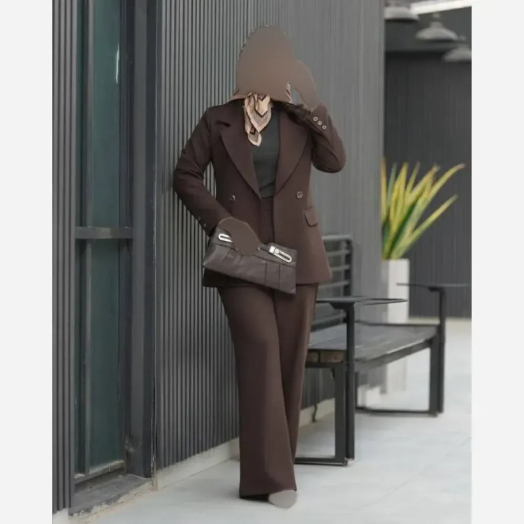 شومیز زنانه مدل دلارام یقه ایستاده پارچه سوپر الیزه سایز بزرگ