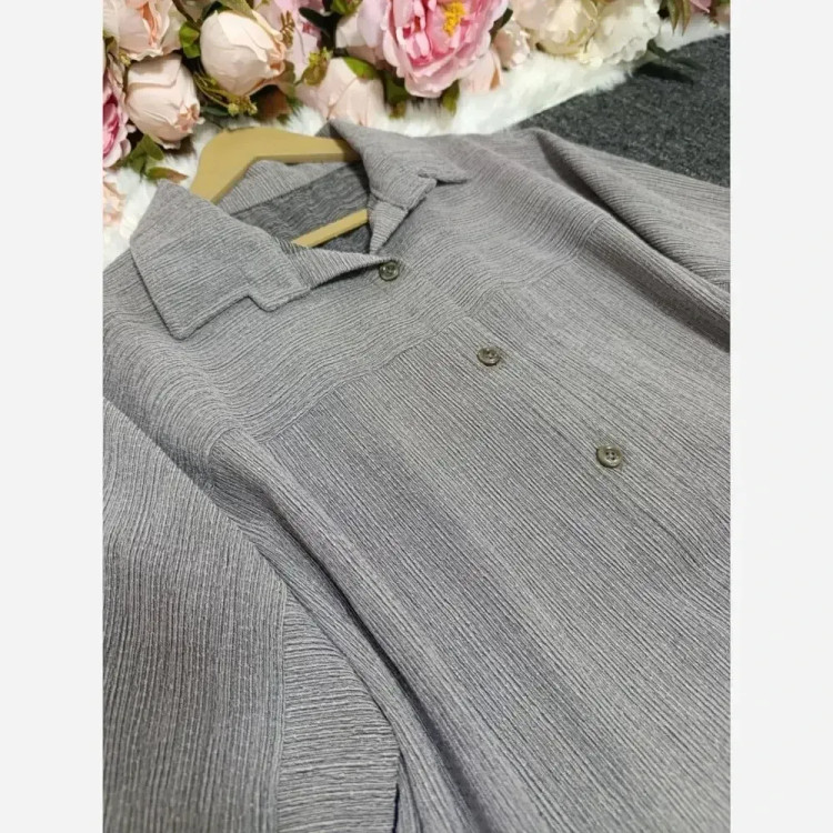 مانتو زنانه مدل ساناز جنس حصیری درجه یک فری سایز