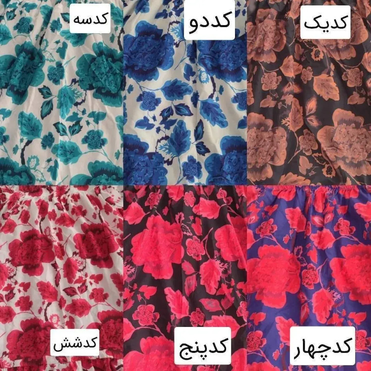 پیراهن ساحلی زنانه مدل رز جنس فلور فری سایز تا 46