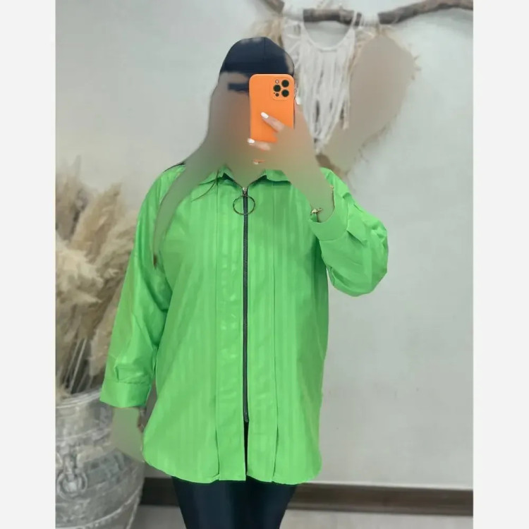 شومیز زنانه مدل بهارا جنس داکرون پنبه فری سایز
