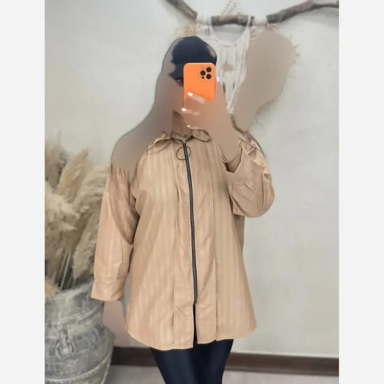 شومیز زنانه مدل بهارا جنس داکرون پنبه فری سایز