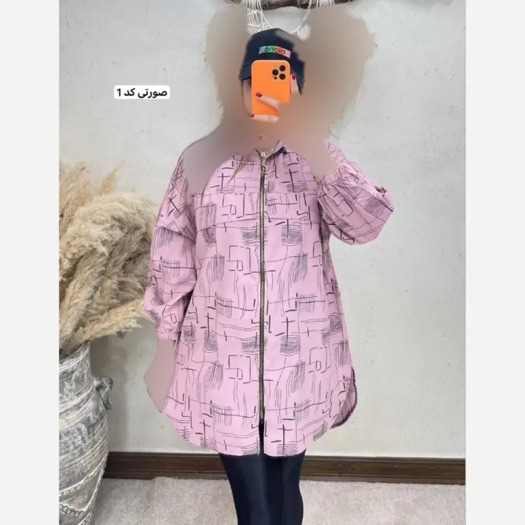 تونیک زنانه مدل حلمان جنس میکرو فری سایز