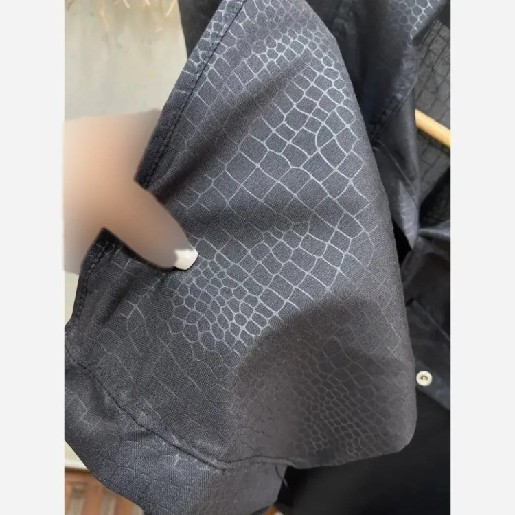 شومیز زنانه مدل سوسان جنس داکرون رنگ مشکی سایز فری سایز
