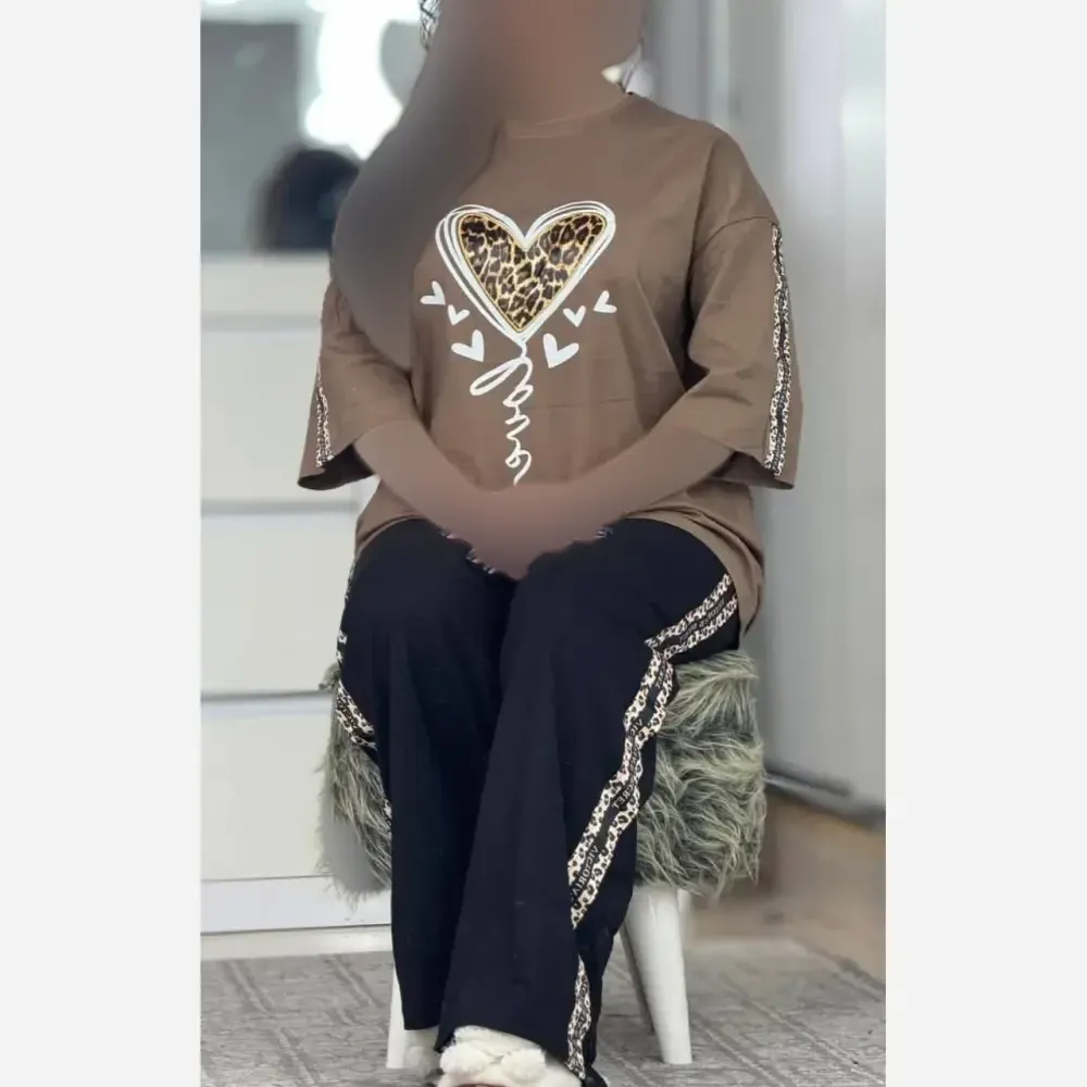 ست بلوبری زنانه جنس پنبه فری سایز 38 تا 46