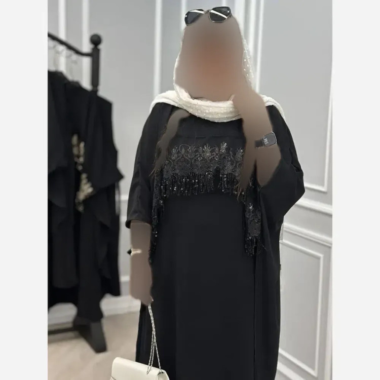 ست پیراهن رویه دار زنانه جنس ابروبادی مجلسی و تابستانه