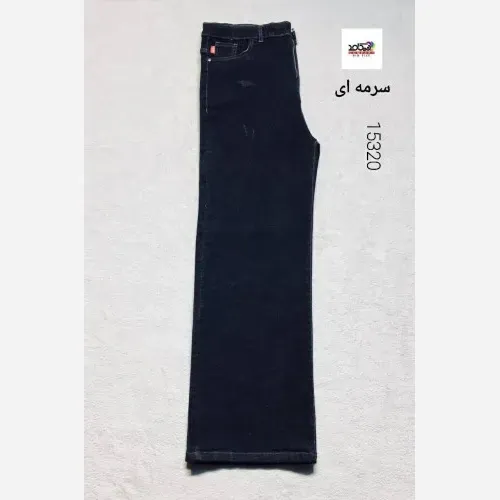 شلوار بگ جین سوپر سایز زنانه برند نیکامد سایز 50 تا 60
