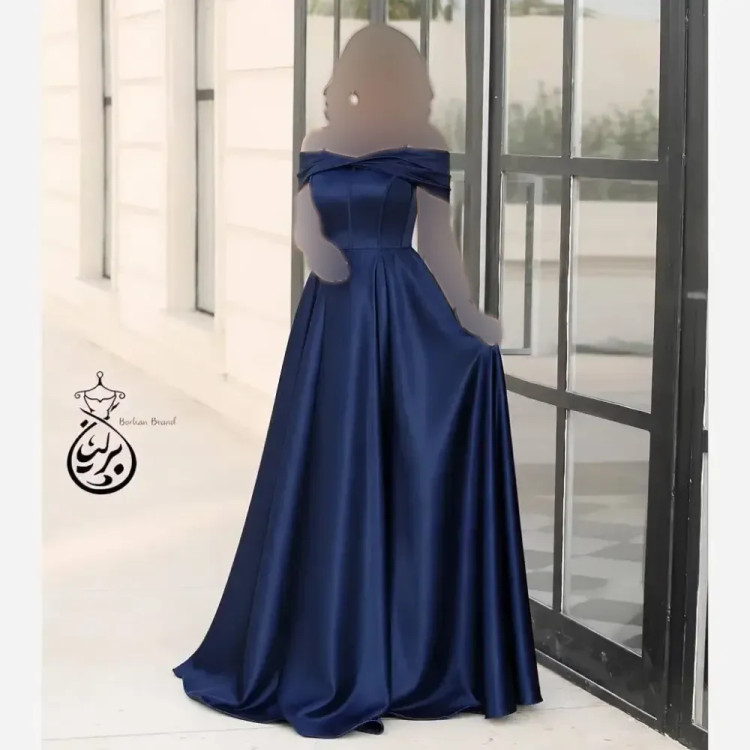 پیراهن زنانه ساتن آمریکایی در سه سایز و سه رنگ متنوع