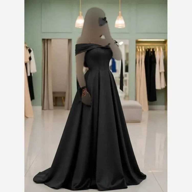 پیراهن زنانه ساتن آمریکایی در سه سایز و سه رنگ متنوع